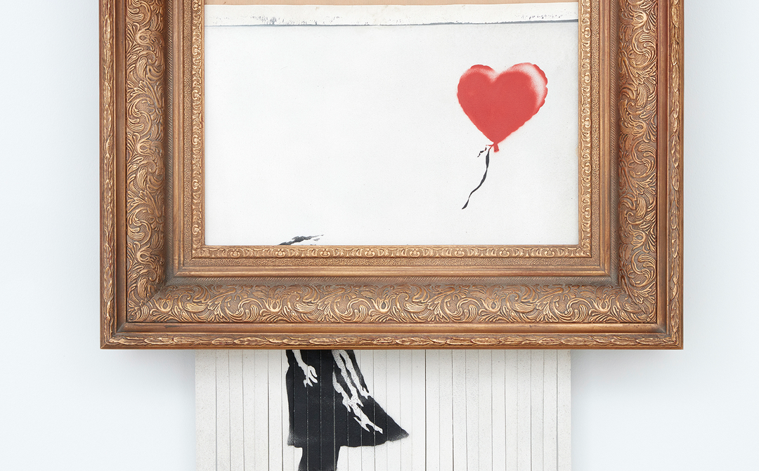 Dziewczynka z balonikiem Banksy’ego wraca na aukcję